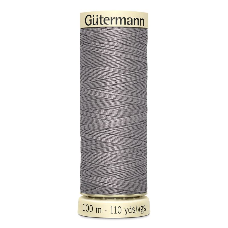 Gutermann Sew-all Thread 100m #493 MEDIUM BEIGE GREY, 100% Polyester