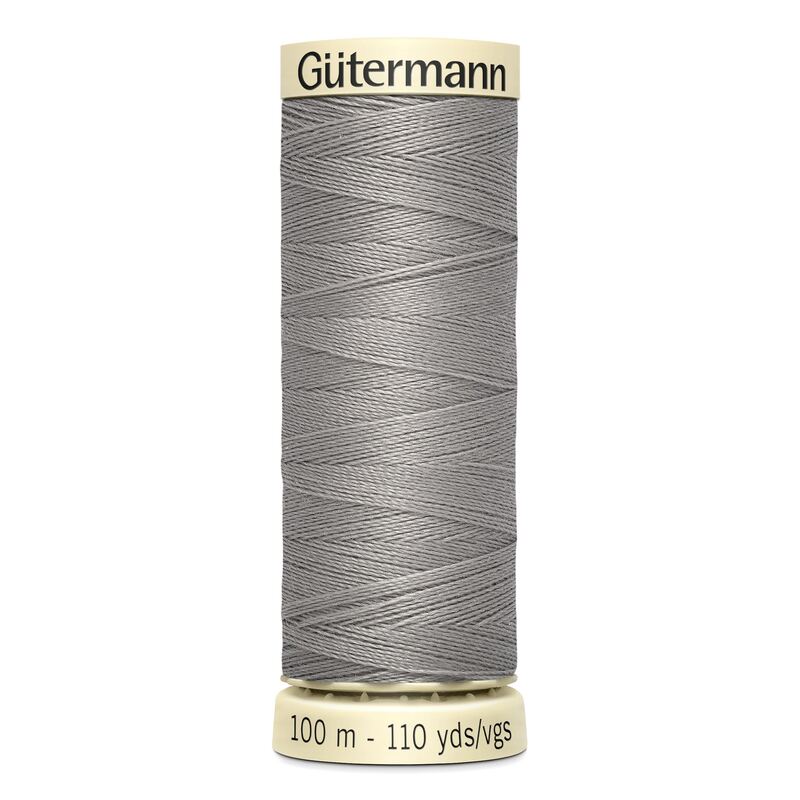 Gutermann Sew-all Thread 100m #495 BEIGE GREY, 100% Polyester