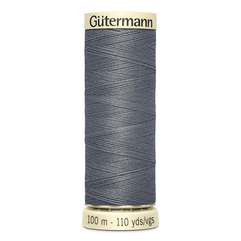 Gutermann Sew-all Thread 100m #497 MAGNET GREY, 100% Polyester