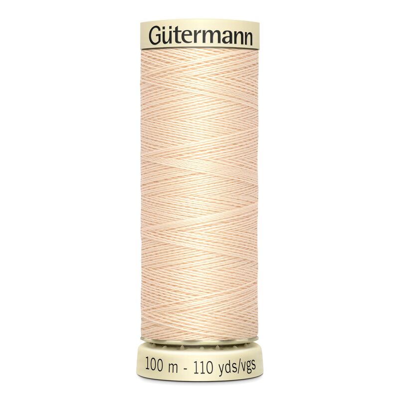 Gutermann Sew-all Thread 100m #5 FLESH, 100% Polyester
