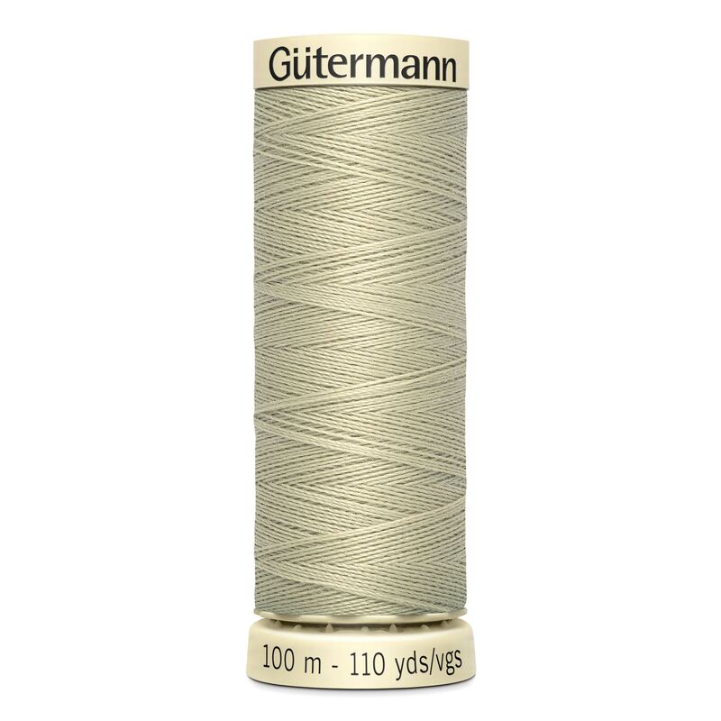 Gutermann Sew-all Thread 100m #503 GRASSLAND BEIGE, 100% Polyester