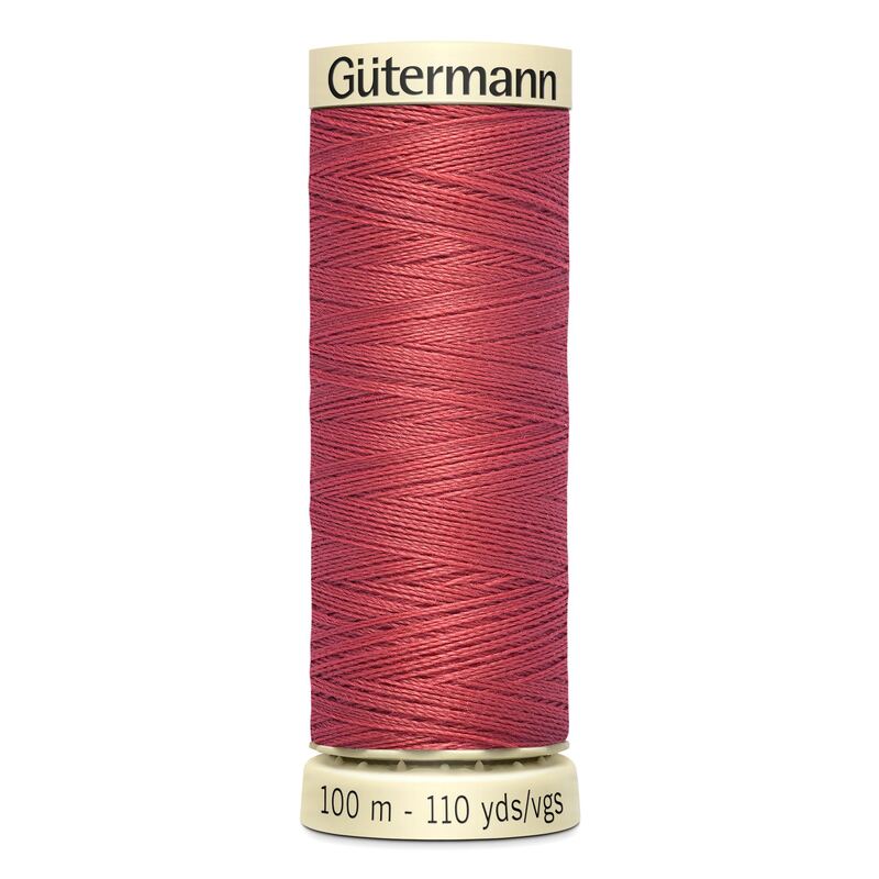 Gutermann Sew-all Thread 100m #519 DARK DUSKY ROSE, 100% Polyester