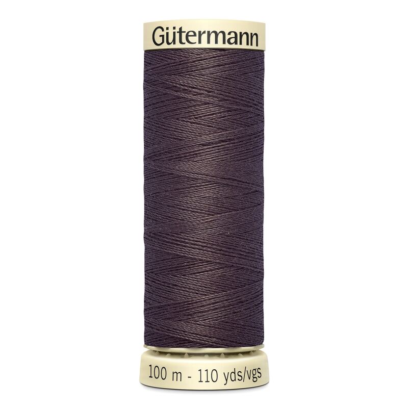 Gutermann Sew-all Thread 100m #540 DARK MOCHA BROWN, 100% Polyester