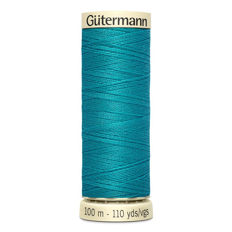 Gutermann Sew-all Thread 100m #55 TURQUOISE, 100% Polyester
