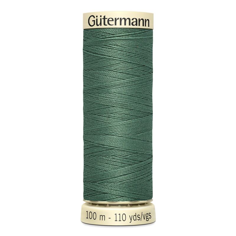 Gutermann Sew-all Thread 100m #553 GREY GREEN, 100% Polyester