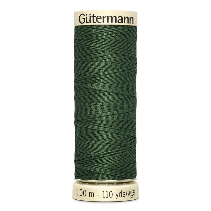 Gutermann Sew-all Thread 100m #561 DARK FERN GREEN, 100% Polyester