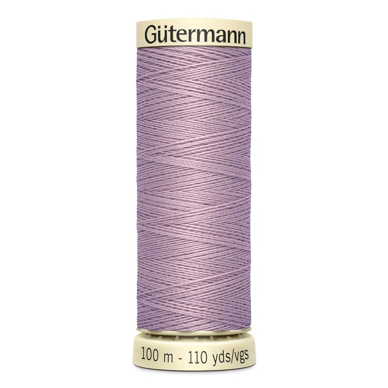 Gutermann Sew-all Thread 100m #568 LIGHT ANTIQUE MAUVE, 100% Polyester