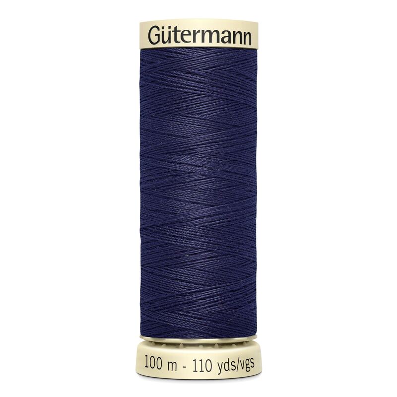 Gutermann Sew-all Thread 100m #575 DARK DUSKY PURPLE, 100% Polyester