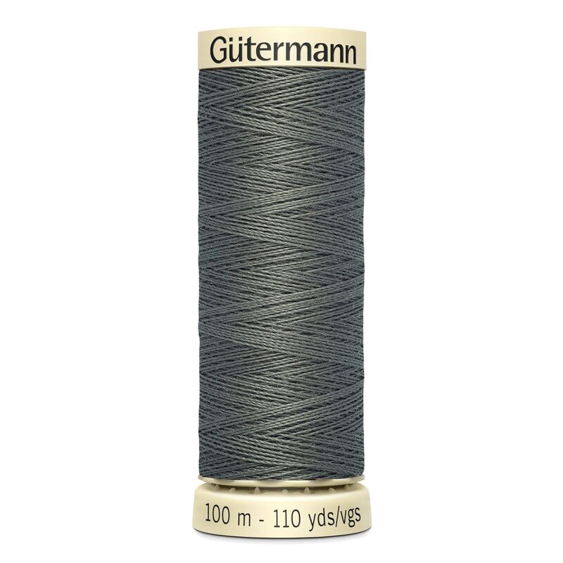 Gutermann Sew-all Thread 100m #635 BEAVER GREY, 100% Polyester