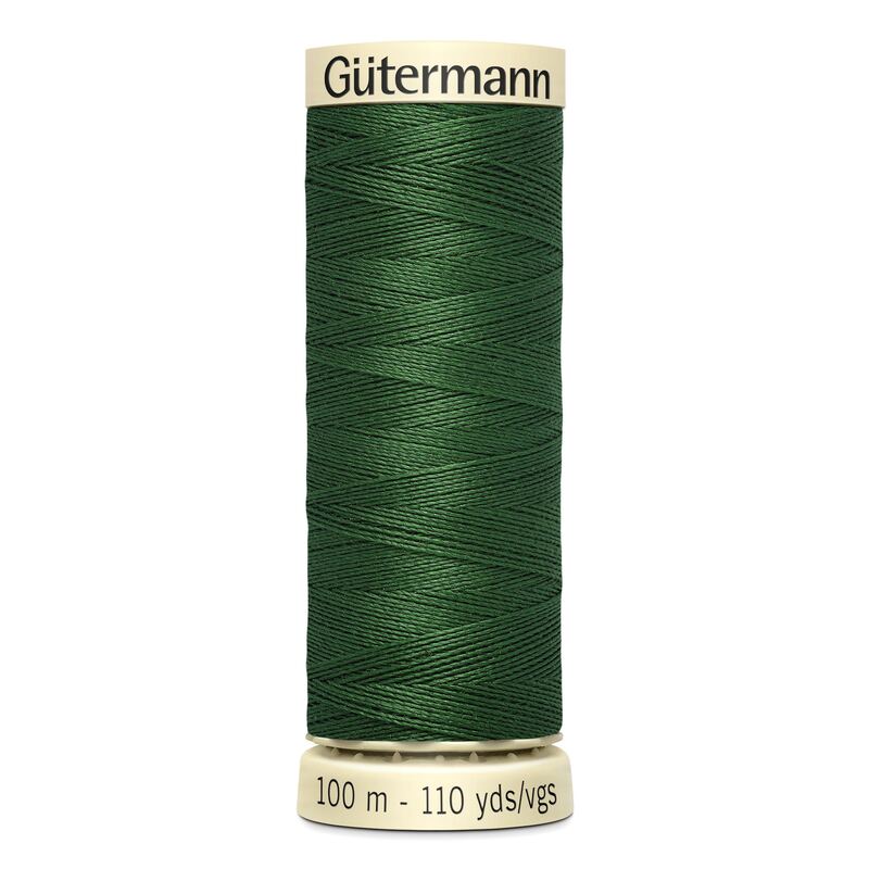 Gutermann Sew-all Thread 100m #639 DARK HUNTER GREEN, 100% Polyester