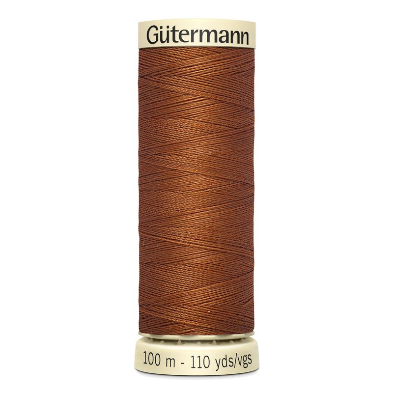 Gutermann Sew-all Thread 100m #649 BRONZE, 100% Polyester