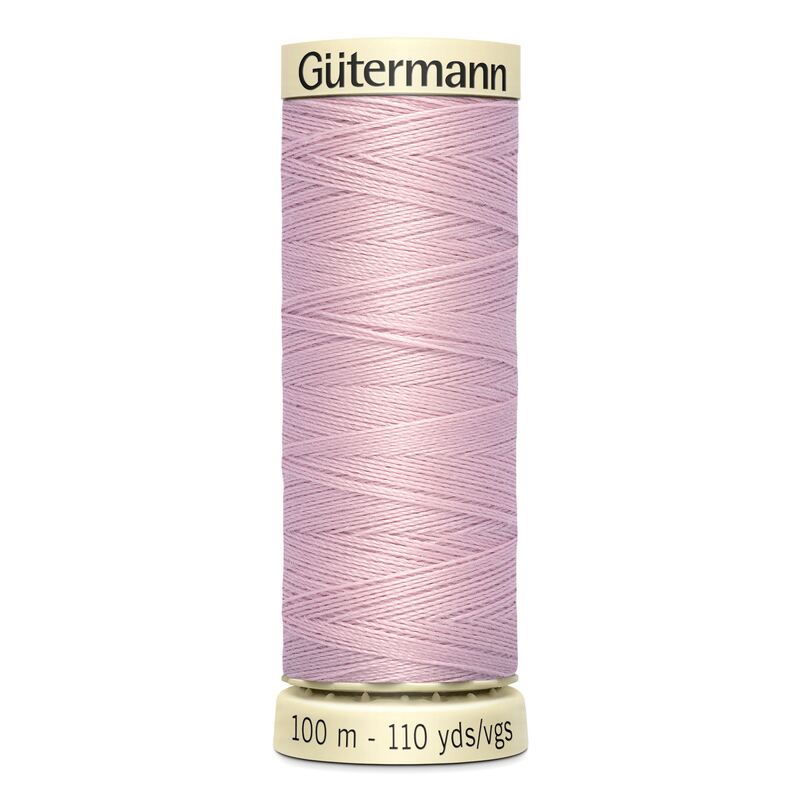 Gutermann Sew-all Thread 100m #662 ULTRA LIGHT SHELL PINK, 100% Polyester