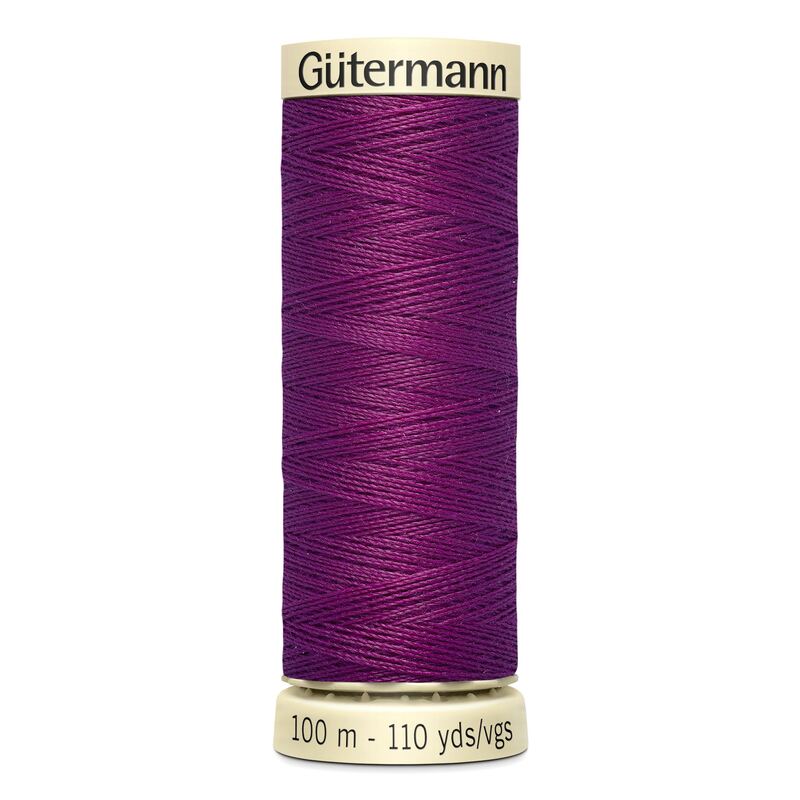 Gutermann Sew-all Thread 100m #718 DEEP PURPLE, 100% Polyester