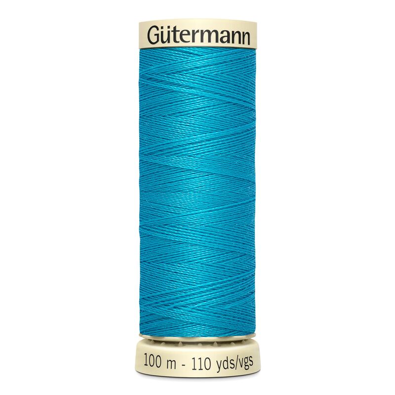 Gutermann Sew-all Thread 100m #736 CARIBBEAN BLUE, 100% Polyester