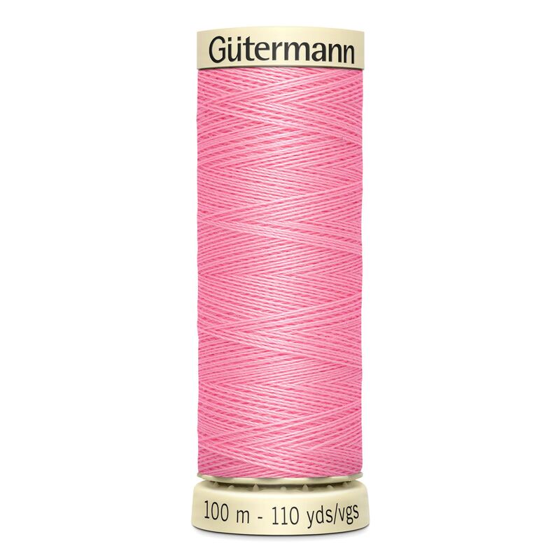 Gutermann Sew-all Thread 100m #758 PINK, 100% Polyester