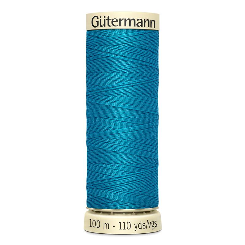 Gutermann Sew-all Thread 100m #761 MALIBU BLUE, 100% Polyester