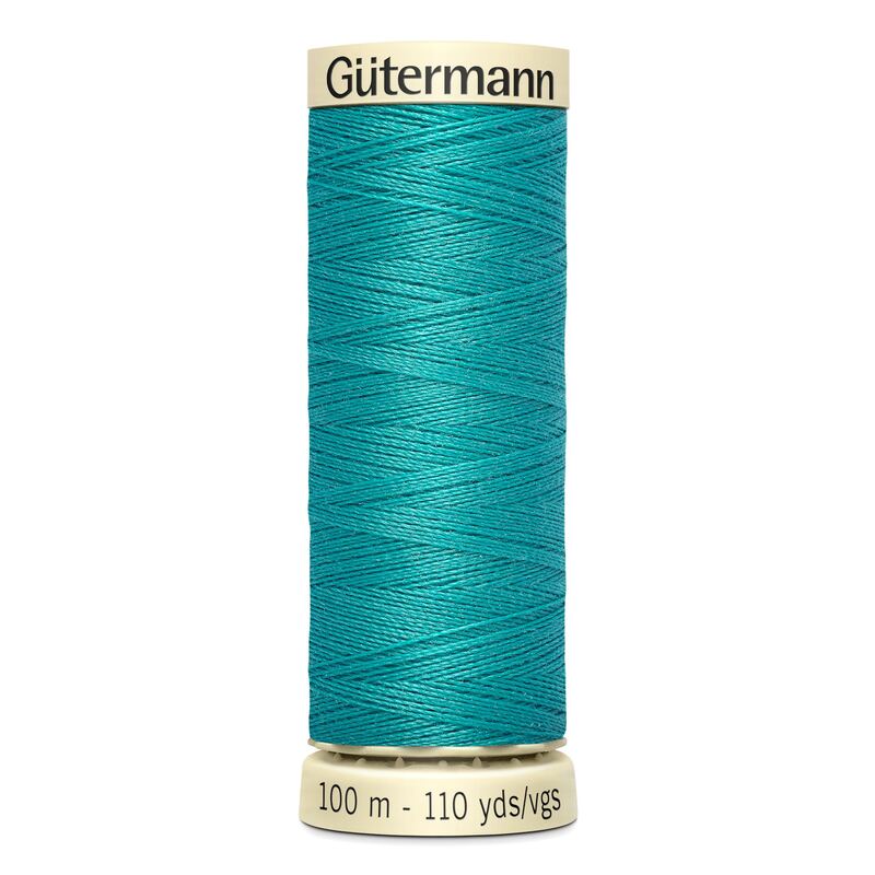 Gutermann Sew-all Thread 100m #763 TURQUOISE, 100% Polyester