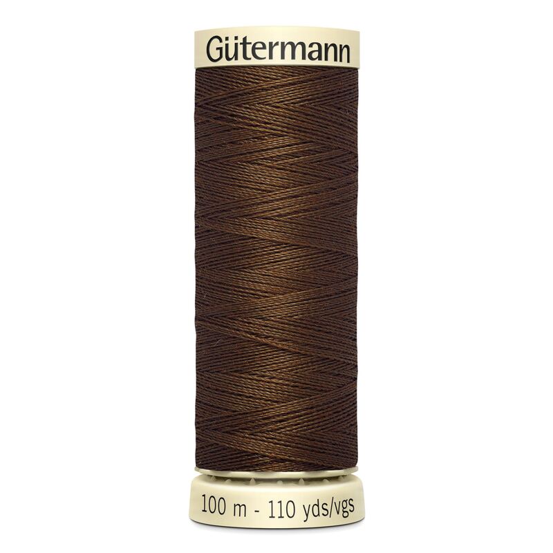 Gutermann Sew-all Thread 100m #767 CHOCOLATE BROWN, 100% Polyester