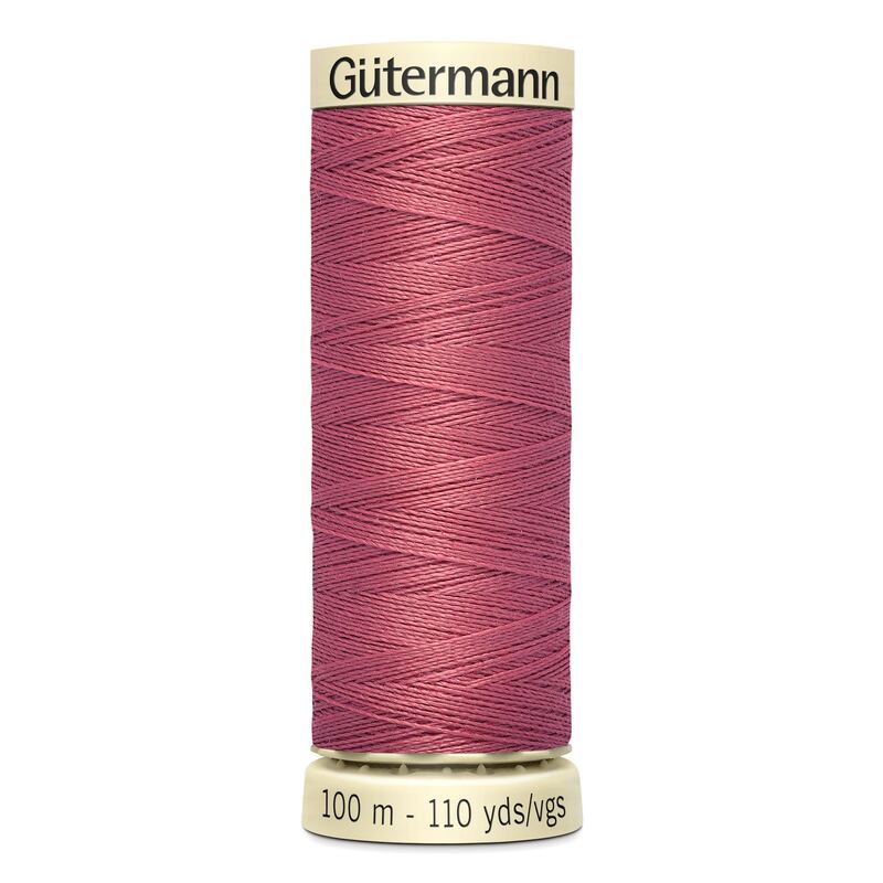 Gutermann Sew-all Thread 100m #81 DUSKY PINK, 100% Polyester