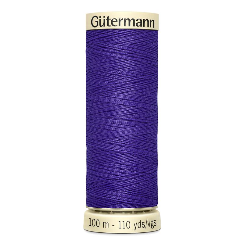 Gutermann Sew-all Thread 100m #810 DEEP PURPLE, 100% Polyester