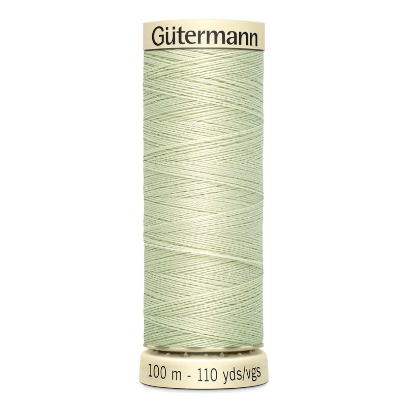 Gutermann Sew-all Thread 100m #818 LIGHT FERN GREEN, 100% Polyester