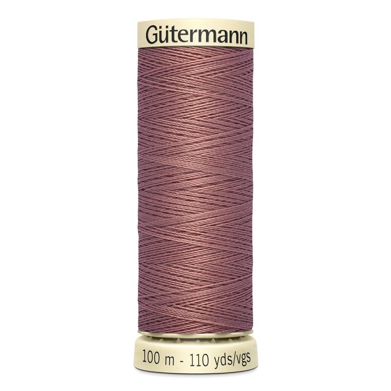 Gutermann Sew-all Thread 100m #844 LIGHT ROSEWOOD, 100% Polyester