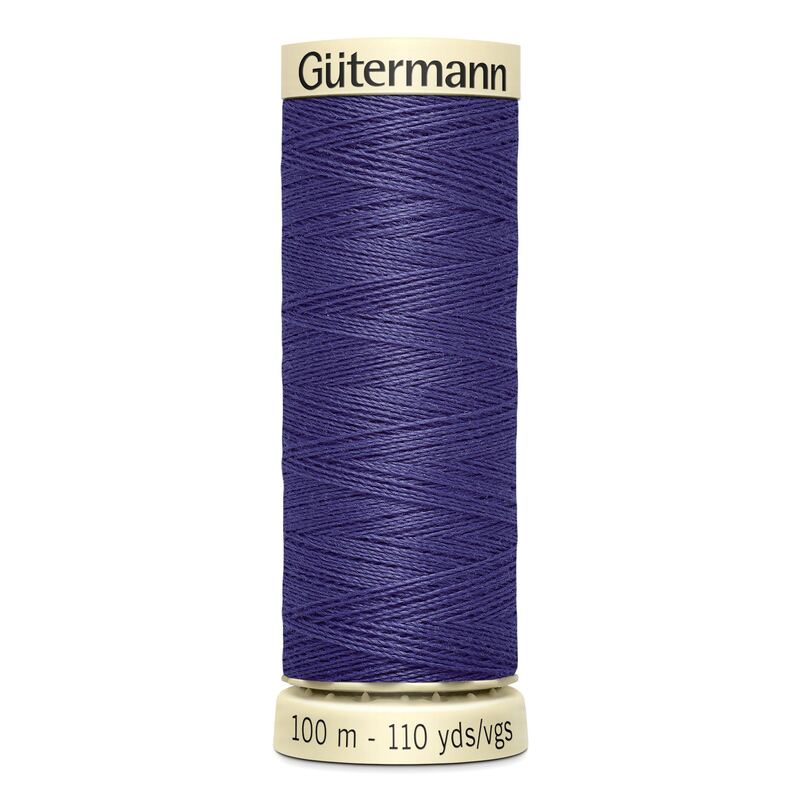Gutermann Sew-all Thread 100m #86 VIOLET BLUE, 100% Polyester