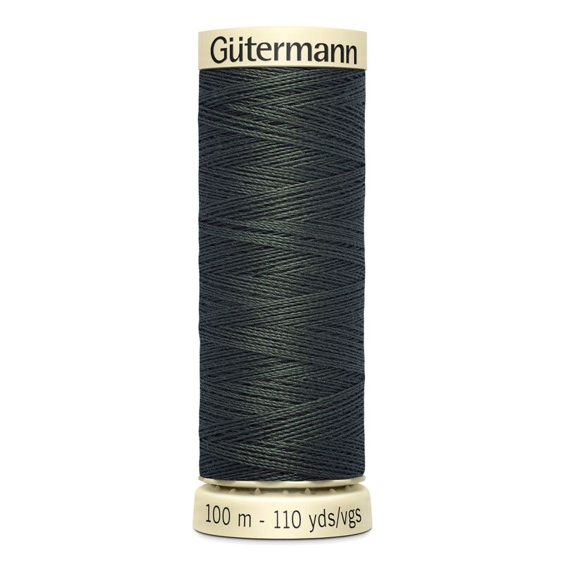Gutermann Sew-all Thread 100m #861 ULTRA DARK OLIVE GREEN, 100% Polyester