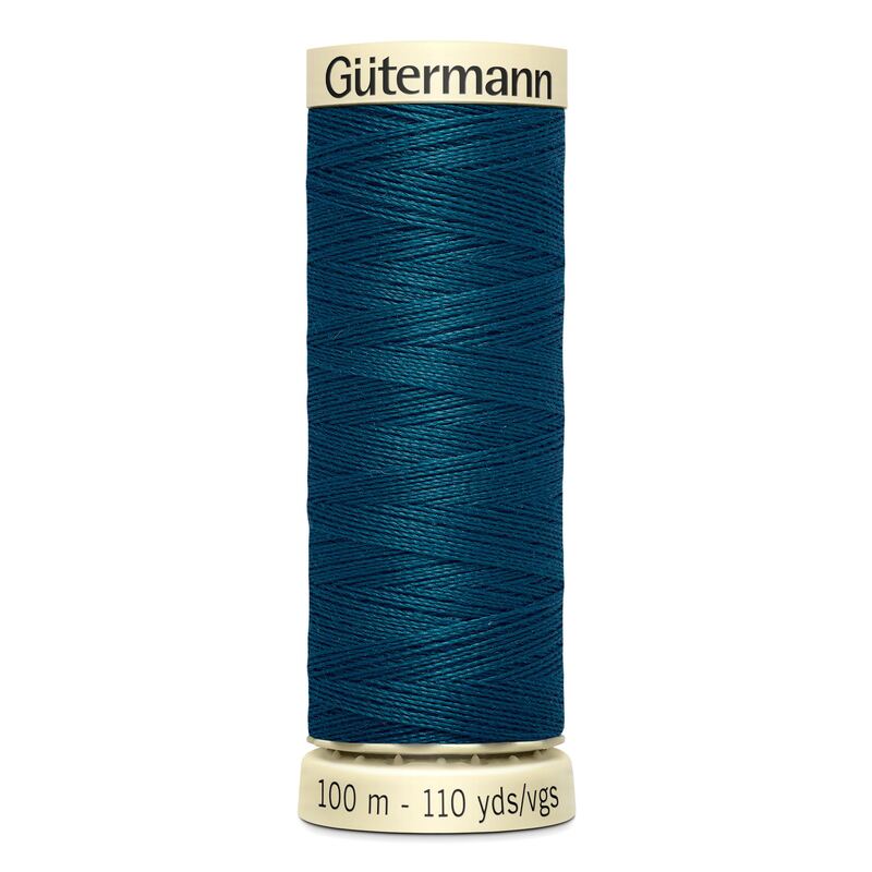 Gutermann Sew-all Thread 100m #870 VERY DARK TEAL, 100% Polyester