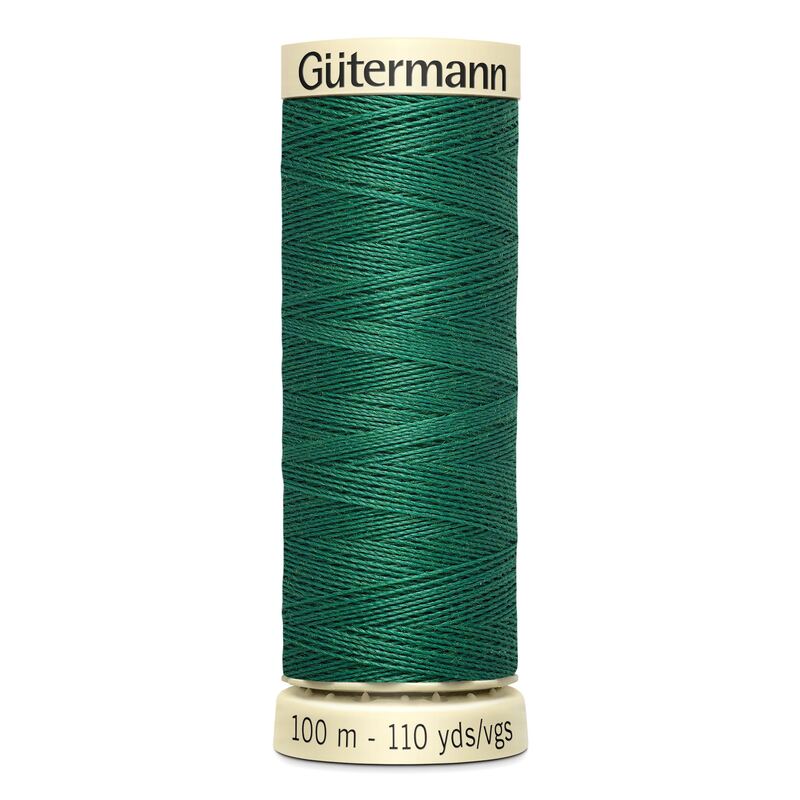 Gutermann Sew-all Thread 100m #915 MEDIUM  JADE GREEN, 100% Polyester