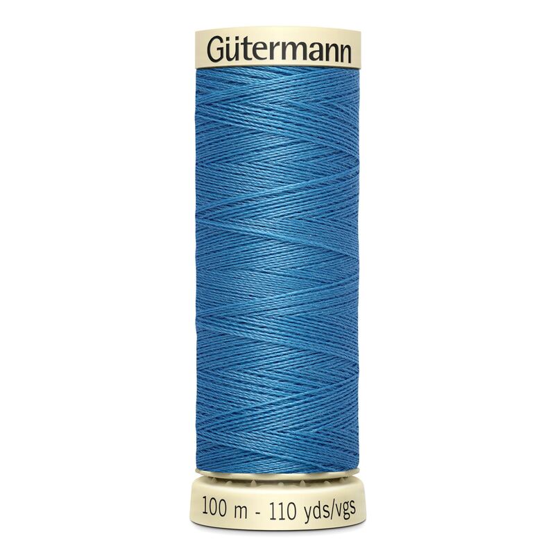 Gutermann Sew-all Thread 100m #965 DUSKY BLUE, 100% Polyester