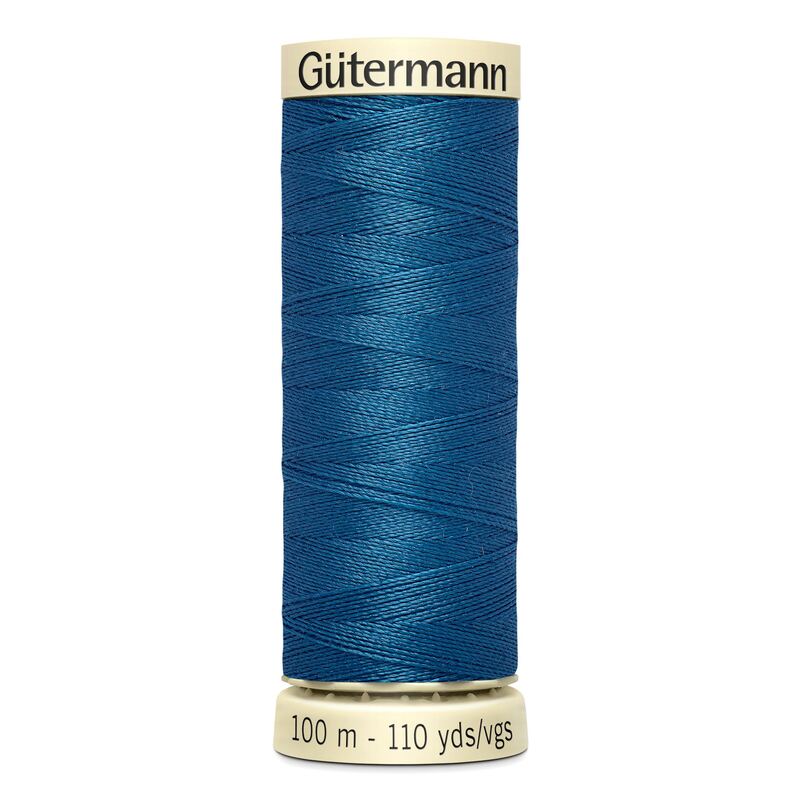 Gutermann Sew-all Thread 100m #966 DARK ROYAL BLUE, 100% Polyester