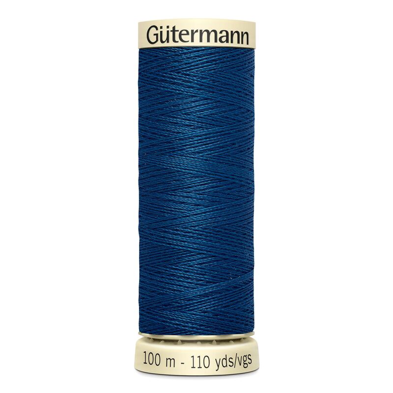 Gutermann Sew-all Thread 100m #967 DEEP SEA BLUE, 100% Polyester