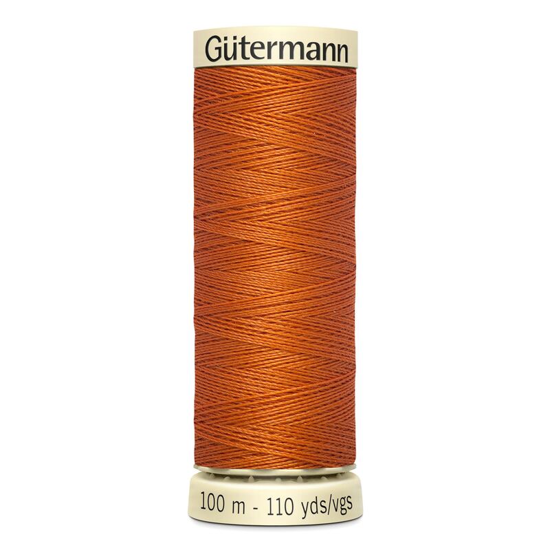 Gutermann Sew-all Thread 100m #982 DUSKY ORANGE, 100% Polyester
