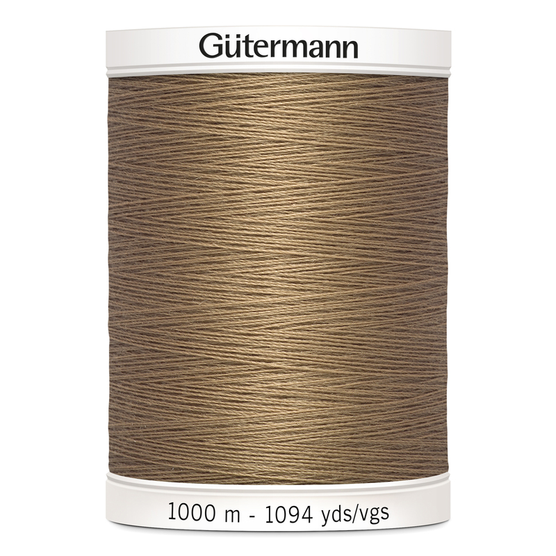 Gutermann Sew-all Thread #139 SEINNA BROWN 1000m Spool M292 100% Polyester