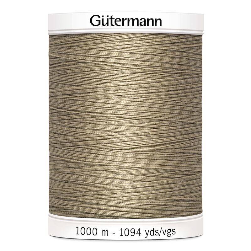 Gutermann Sew-all Thread #215 LIGHT MOCHA BEIGE 1000m Spool M292 100% Polyester