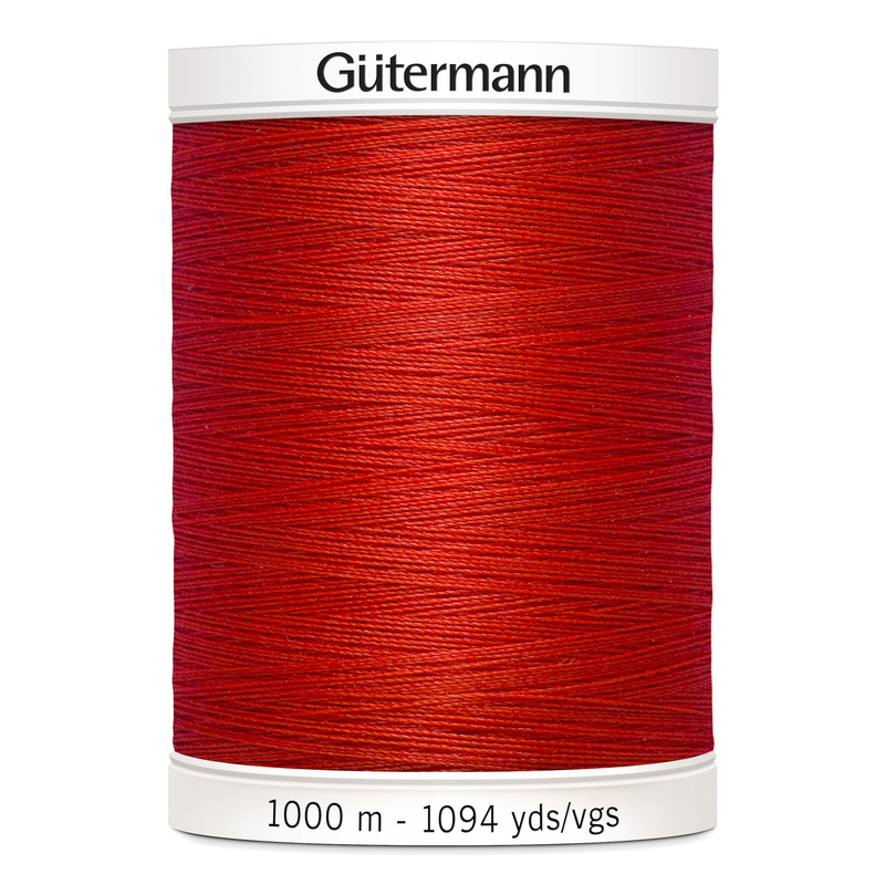 Gutermann Sew-all Thread #364 BRIGHT RED 1000m Spool M292 100% Polyester