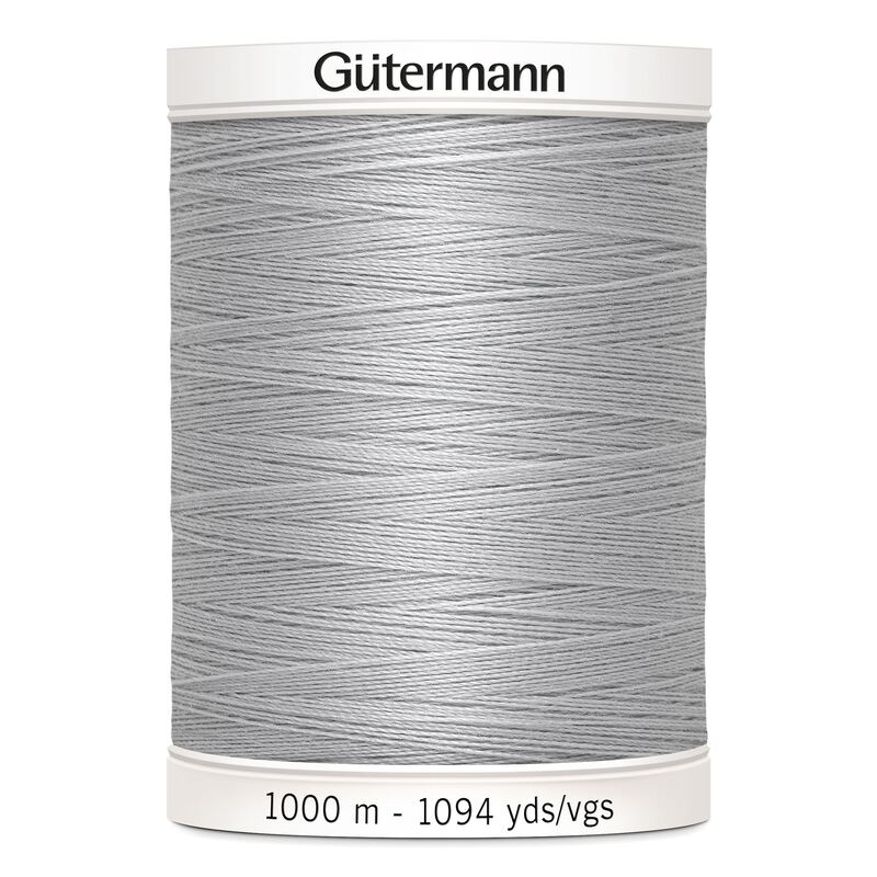 Gutermann Sew-all Thread, #38 GREY, M292, 1000m 100% Polyester