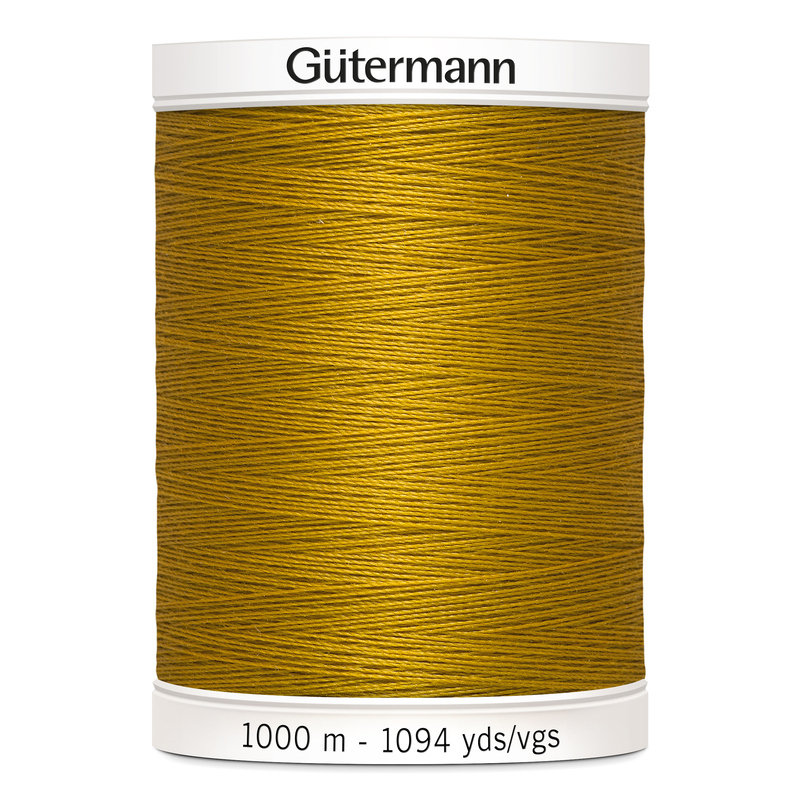Gutermann Sew-all Thread #412 DARK GOLD 1000m Spool M292 100% Polyester