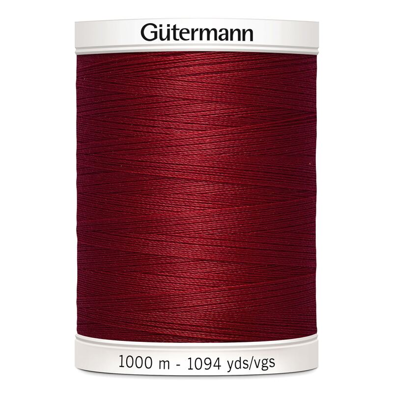 Gutermann Sew-all Thread #46 RASPBERRY RED 1000m Spool M292 100% Polyester