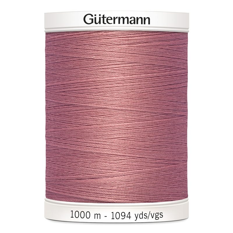 Gutermann Sew-all Thread #473 DUSKY PINK 1000m Spool M292 100% Polyester