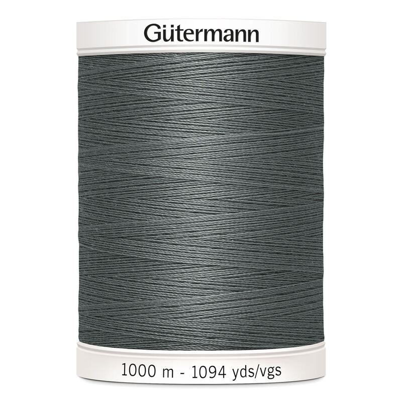 Gutermann Sew-all Thread #701 GREY M292 1000m, 100% Polyester Sewing Thread