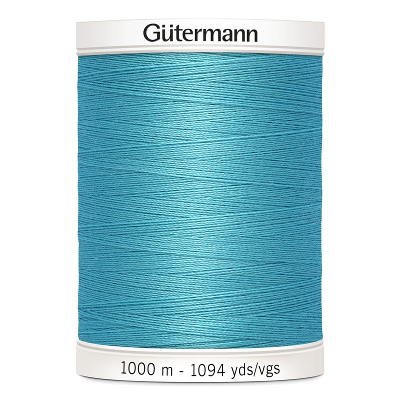Gutermann Sew-all Thread #715 CARIBBEAN BLUE 1000m Spool M292 100% Polyester