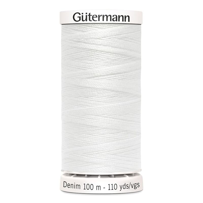Gutermann Professional Jeans Thread, #1016 CREAM, 100m Spool