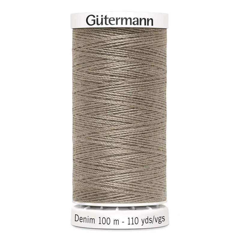 Gutermann Professional Denim Jeans Thread, #2430 DARK BEIGE, 100m Spool