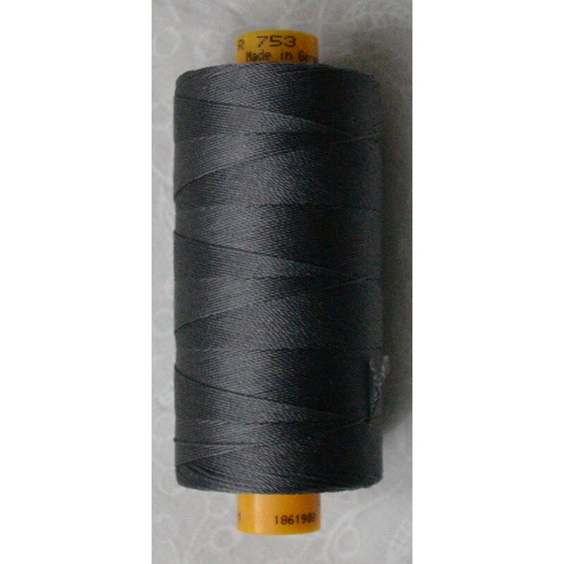 Gutermann R 753 Filament Silk #701 Grey 400m Spool 100% Silk Thread