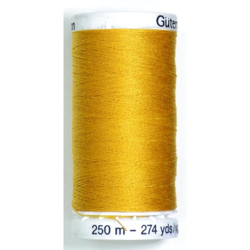 XX Gutermann Sew-all Thread 250m Colour 968 GOLD, 100% Polyester