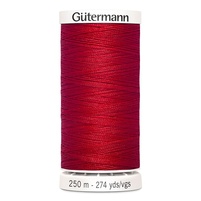 Gutermann Sew-all Thread #156 BRIGHT RED 250m, 100% Polyester