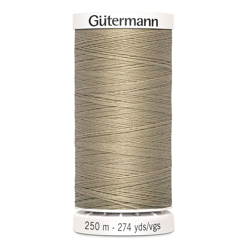 Gutermann Sew-all Thread 250m #215 LIGHT MOCHA BEIGE
