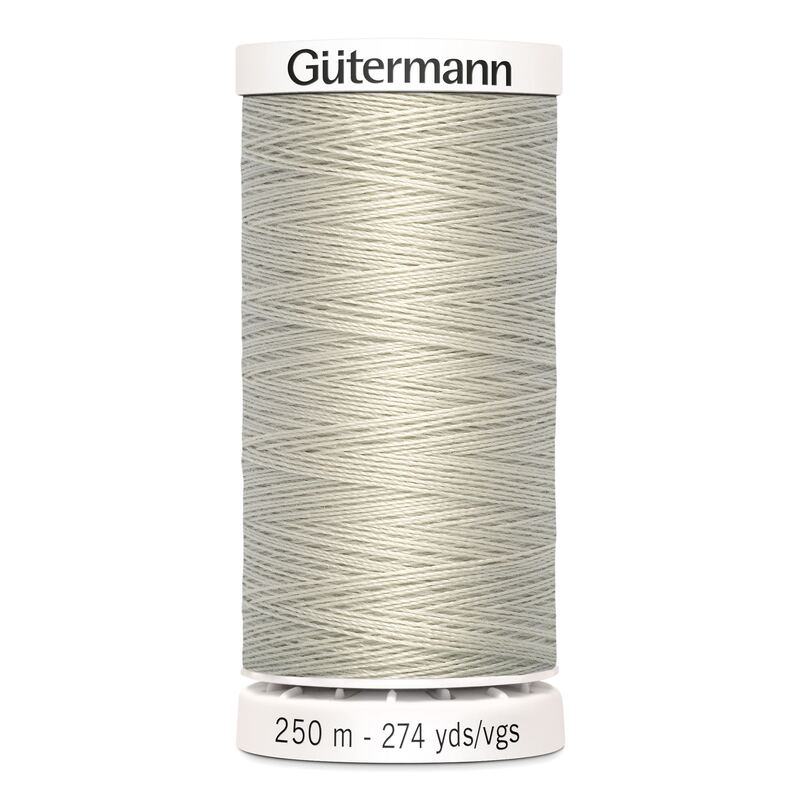 Gutermann Sew-all Thread 250m #299 LIGHT BEIGE GREY